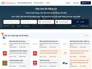 Việc làm Đà Nẵng 43 platform preview Việc làm Đà Nẵng 43 platform preview