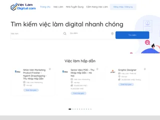 Vieclamdigital.com screenshot preview