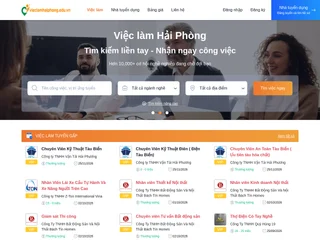 VieclamHaiPhong screenshot preview VieclamHaiPhong screenshot preview