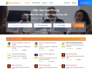VieclamHaiPhong platform preview VieclamHaiPhong platform preview