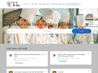 vieclamnhahang.com screenshot preview