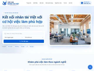 Việc Làm Nhân Tài Việt platform preview