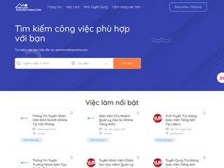 Vieclamonlinetainha.com platform preview
