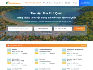 Vieclamphuquoc.vn platform preview Vieclamphuquoc.vn platform preview
