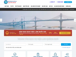 Trung tâm Dịch vụ việc làm Quảng Ngãi platform preview Trung tâm Dịch vụ việc làm Quảng Ngãi platform preview