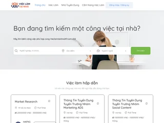 Vieclamtainha247.com screenshot preview Vieclamtainha247.com screenshot preview