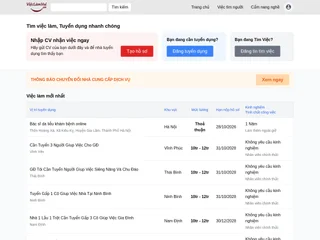 Việc Làm Vui Academy platform preview