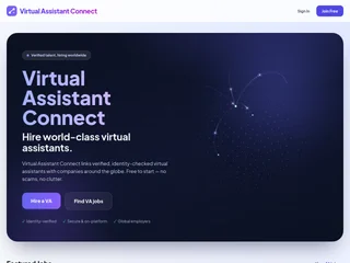 Virtual Assistant Connect platform preview Virtual Assistant Connect platform preview