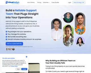 VirtualStaff.ph screenshot preview