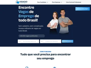 Visagio Empregos screenshot preview