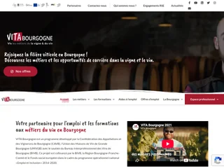 VITA Bourgogne platform preview