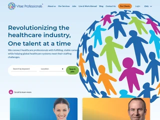 Vitae Professionals platform preview Vitae Professionals platform preview
