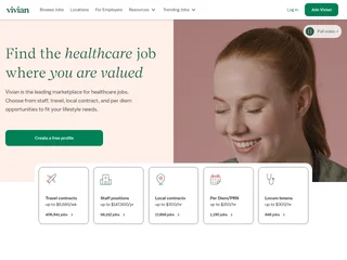 Vivian Health platform preview