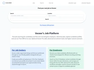 Voceer platform preview