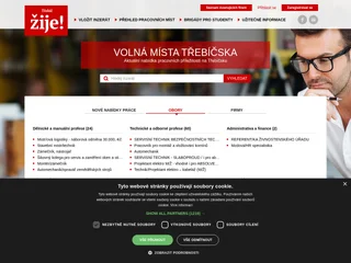 Volná místa Třebíč platform preview Volná místa Třebíč platform preview