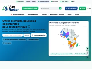 VueRadar platform preview VueRadar platform preview