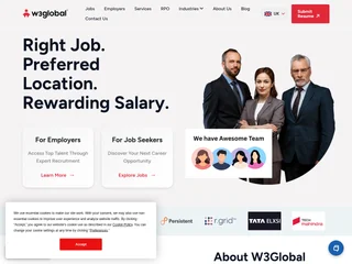 W3Global UK screenshot preview