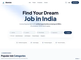 WantJob screenshot preview