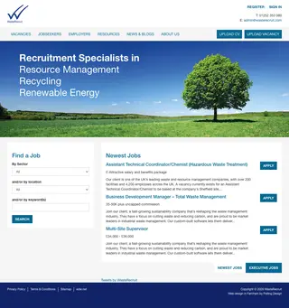WasteRecruit platform preview