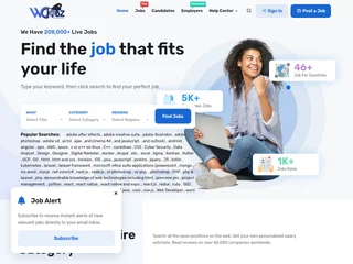 WC Jobz platform preview WC Jobz platform preview