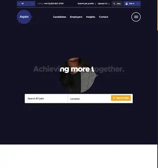 Aspire Recruitment platform preview