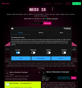 web3.career platform preview web3.career platform preview