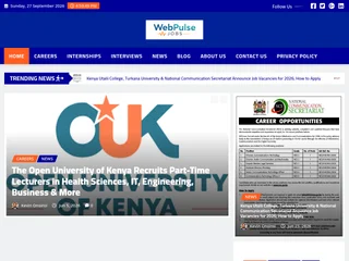 WebPulse Jobs screenshot preview