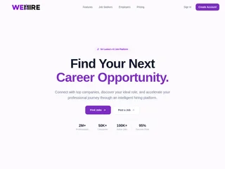 WeHire screenshot preview
