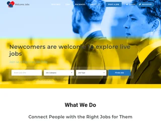 Welcome Jobs platform preview Welcome Jobs platform preview