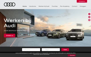Werken bij Audi screenshot preview