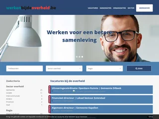 Werken bij de overheid screenshot preview