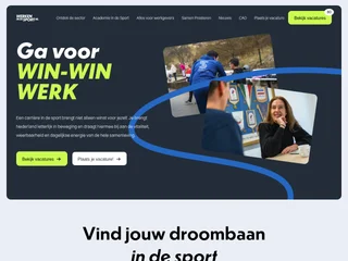 Werken in de sport screenshot preview