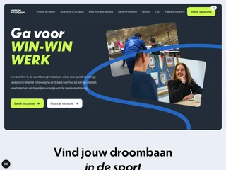 Werken in de sport platform preview