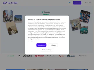 Workwide screenshot preview