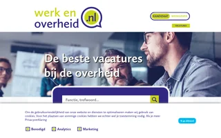 WerkenOverheid.nl screenshot preview