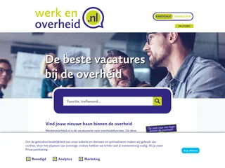 WerkenOverheid.nl platform preview WerkenOverheid.nl platform preview