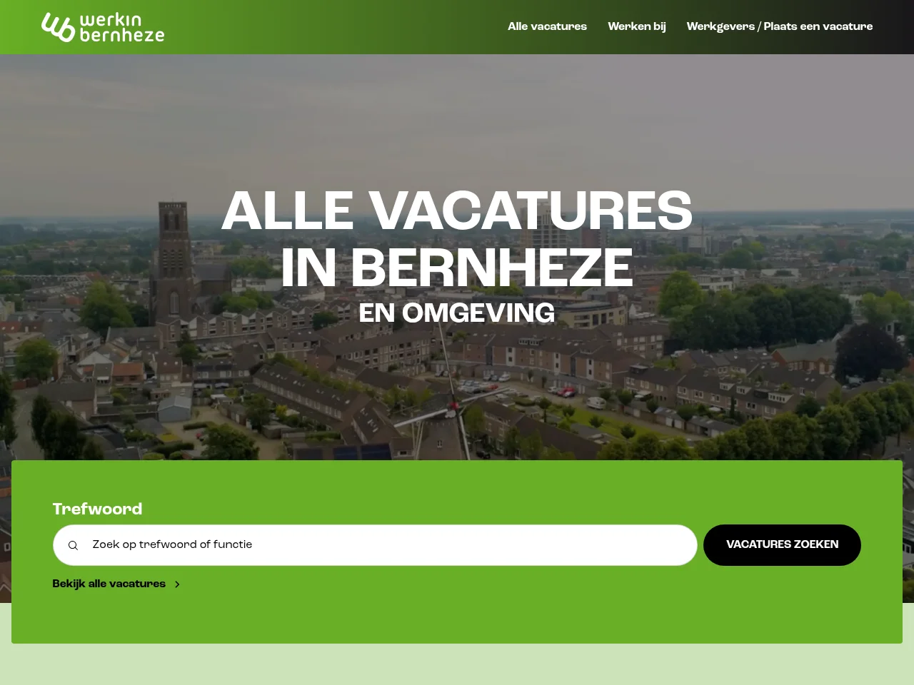 WerkinBernheze.nl screenshot WerkinBernheze.nl job board platform screenshot showing job search interface