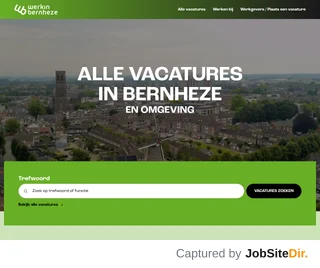 WerkinBernheze.nl platform preview WerkinBernheze.nl platform preview