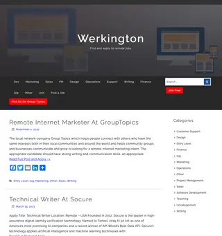 Werkington platform preview