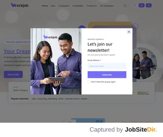 WerkJob platform preview