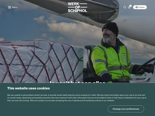 Werk op Schiphol screenshot preview Werk op Schiphol screenshot preview