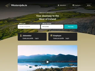 Westernjobs.ie platform preview