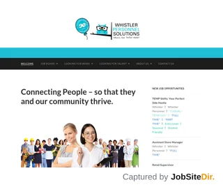 Whistler Jobs platform preview Whistler Jobs platform preview