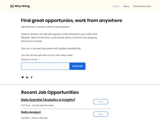 WhyHiring screenshot preview