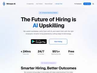 Wimaan AI screenshot preview Wimaan AI screenshot preview
