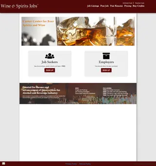 Wine and Spirits Jobs screenshot preview