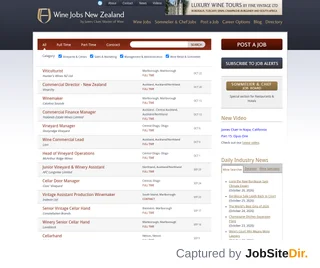 Wine Jobs New Zealand platform preview Wine Jobs New Zealand platform preview