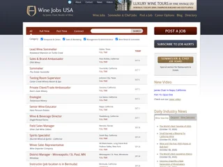 Wine Jobs USA platform preview Wine Jobs USA platform preview