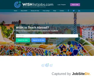 WISHlistjobs platform preview WISHlistjobs platform preview