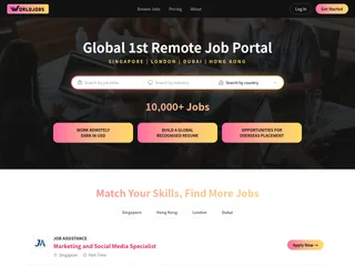 WorldJobs Connect platform preview WorldJobs Connect platform preview